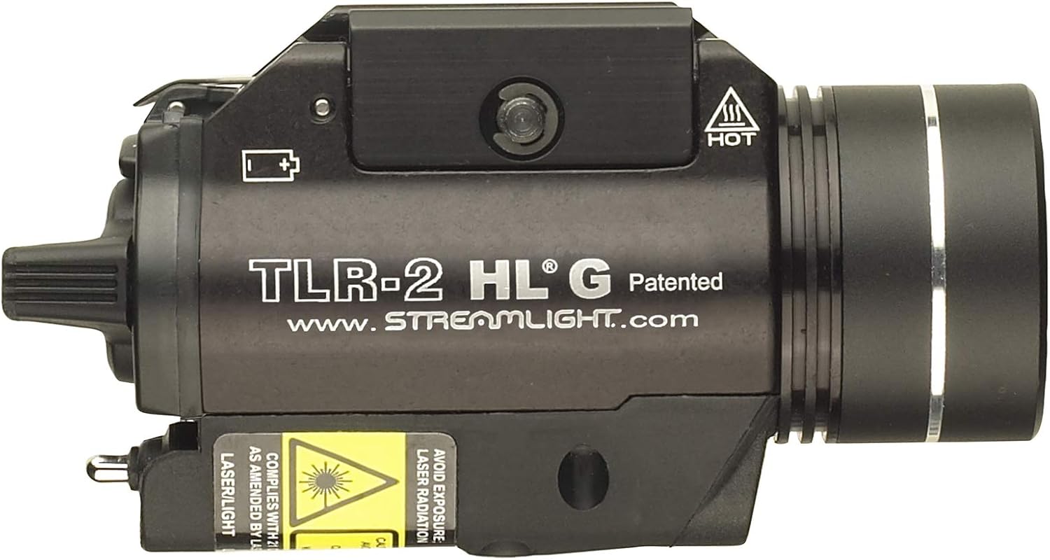 Streamlight 69265 TLR-2 HL G 1000-Lumen Rail-Mounted Tactical Weapon Light with Integrated Green Aiming Laser