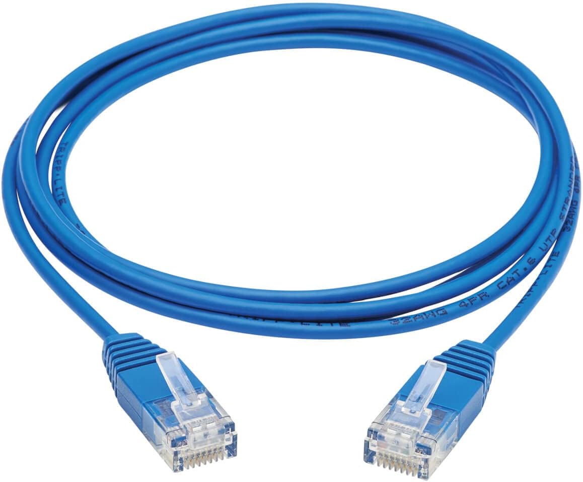TRIPP LITE Cat6 Ultra-Slim Molded UTP Ethernet Patch Cable