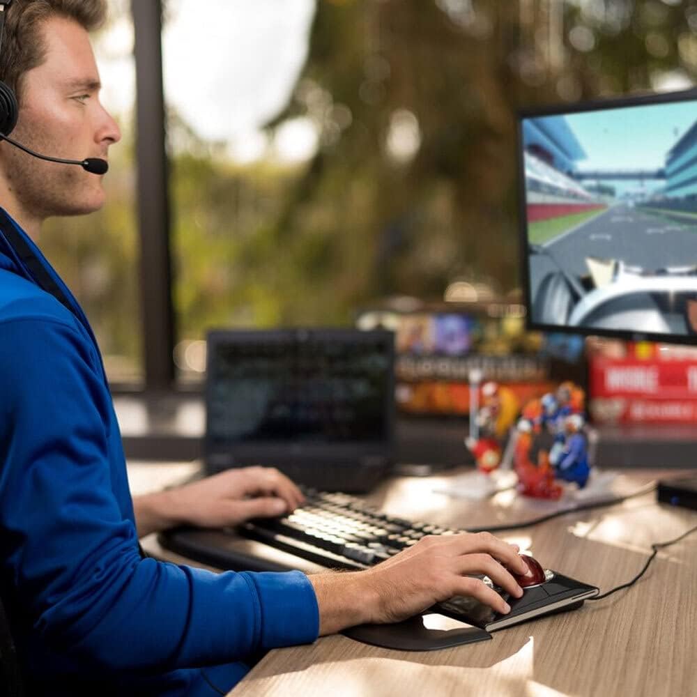 KENSINGTON ErgoSoft Gel Wrist Rest for Keyboard & Mouse