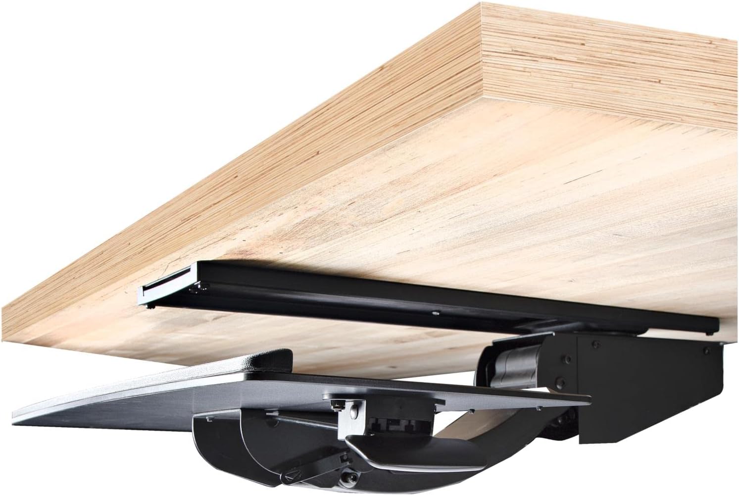 StarTech.com Under Desk Keyboard Tray - Full Motion & Height Adjustable Keyboard and Mouse Tray