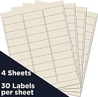JAM PAPER Mailing Address Labels - Self-Adhesive Rectangular