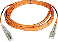 Tripp Lite N520-Series Duplex Multimode 50/125 Fiber Patch Cable (LC/LC)