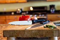 Spyderco Lightweight Kitchen Utility Knife with MBS-26 Stainless Steel Blade and Polypropylene Handle