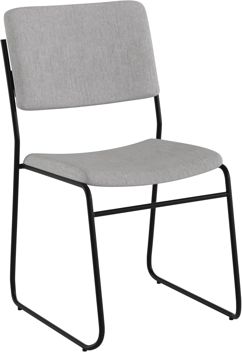 Flash Furniture HERCULES Series 500 lb Capacity High Density Stacking Chair with Sled Base