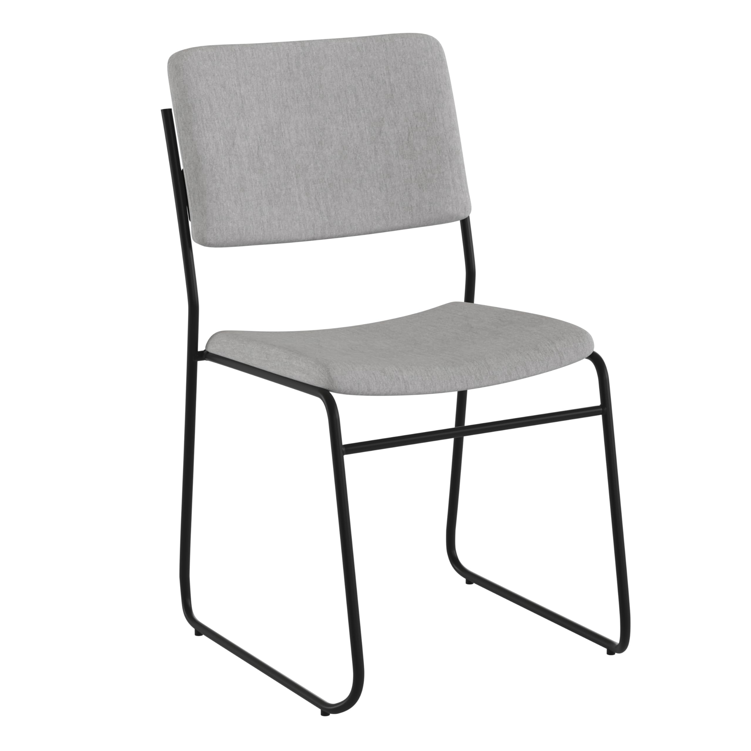 Flash Furniture HERCULES Series 500 lb Capacity High Density Stacking Chair with Sled Base