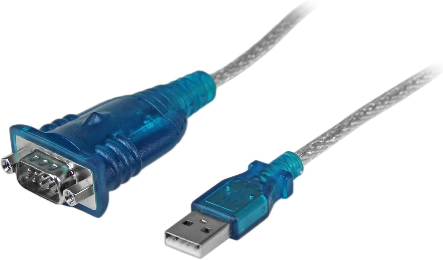 StarTech.com 17in (43cm) 1-Port USB to RS232 DB9 Serial Adapter Cable, USB to Serial Adapter Cable - M/M