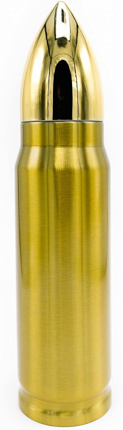CALIBER GOURMET Bullet Thermos Bottle Vacuum Insulated Stainless Steel