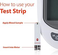 EasyTouch Blood Glucose Test Strips, 50 Count