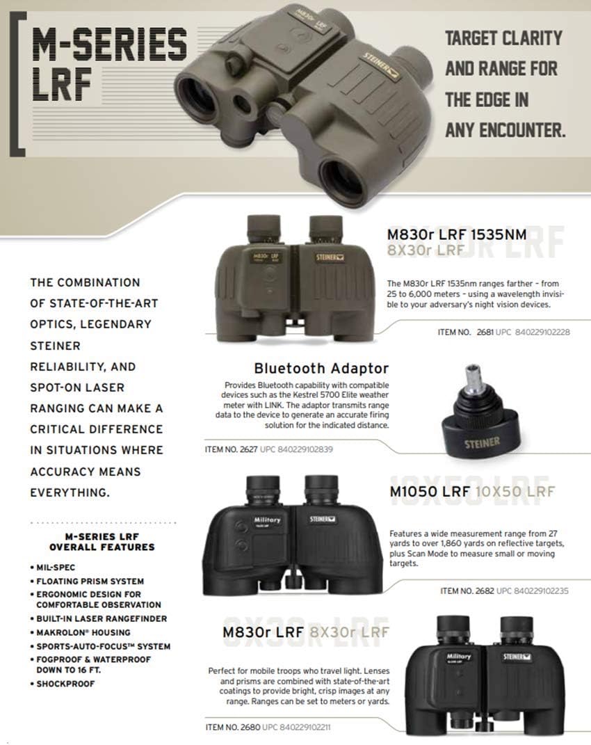 STEINER Military Binoculars, Military-Grade Precision and Optical Clarity