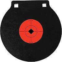 Birchwood Casey World of Targets AR500 Steel Double Hole Gong Target 3/8 inch