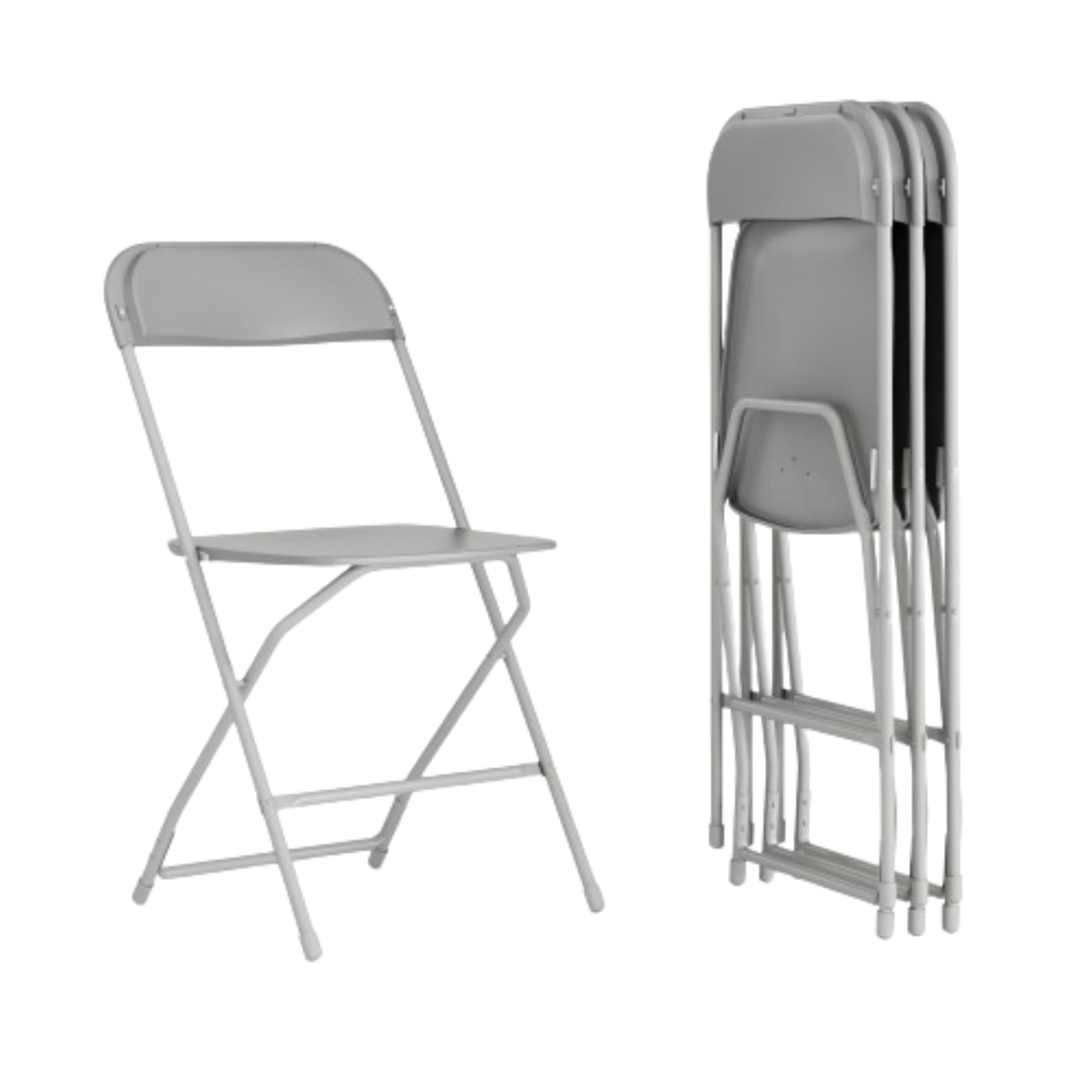 Flash Furniture Hercules Series Commercial-Grade Plastic Folding Chair - 650LB Weight Capacity