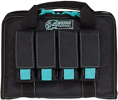 VOODOO TACTICAL Pistol Case with Mag Pouches