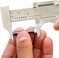 General Tools Slide Caliper #729, 16th and 32nd Graduation, 0 to 4-Inch Range, Inside and Outside Measurement