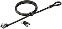 Kensington N17 Keyed Laptop Lock for Dell Laptops On Demand - Master - Master Keyed Lock - Carbon Steel - 6 ft - For Notebook, Tablet