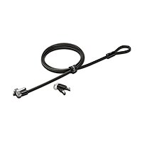 Kensington N17 Keyed Laptop Lock for Dell Laptops On Demand - Master - Master Keyed Lock - Carbon Steel - 6 ft - For Notebook, Tablet