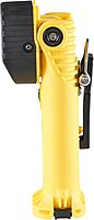 Streamlight 91810 Survivor Pivot 325-Lumen Right Angle Articulating Dual Beam Flashlight with Alkaline Batteries and Clip, Yellow