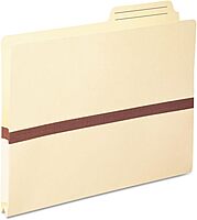 Smead 75487 1-Inch Exp File Pocket 2/5 Tab Letter Manila