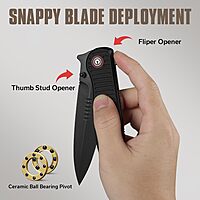 CIVIVI RS71 Folding Pocket Knife with 4" Nitro-V Blade