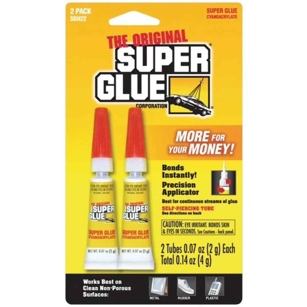 The Original Super Glue Gel Double Pack 2 / Pack Clear