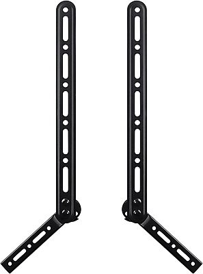 Mount-It! Soundbar Bracket Universal Sound Bar TV Mount for Mounting Above or Under TV, Fits Sonos, Samsung, Sony, Vizio