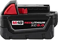 Milwaukee 48-11-1850 M18 Redlithium 5.0Ah Bat Pack