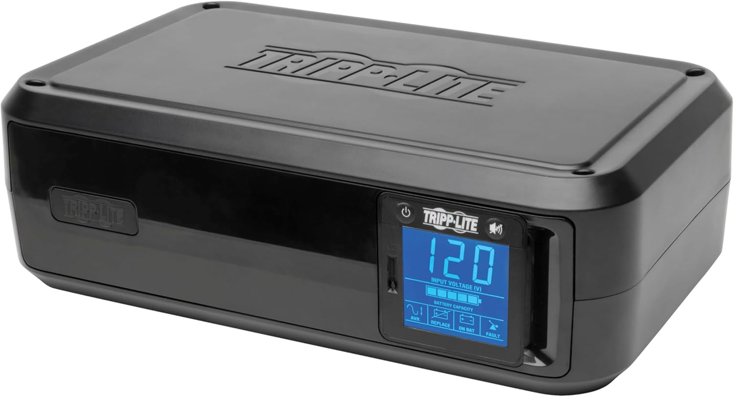 TRIPP LITE SMART Line-Interactive UPS with LCD, AVR & Battery Backup