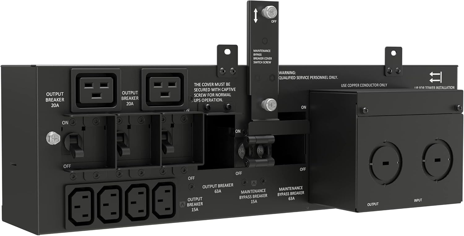 Vertiv Liebert POD PD5 – UPS Maintenance Bypass for GXT5 8-10KVA HV (208V) UPS and Power Output Distribution (POD) Accessory