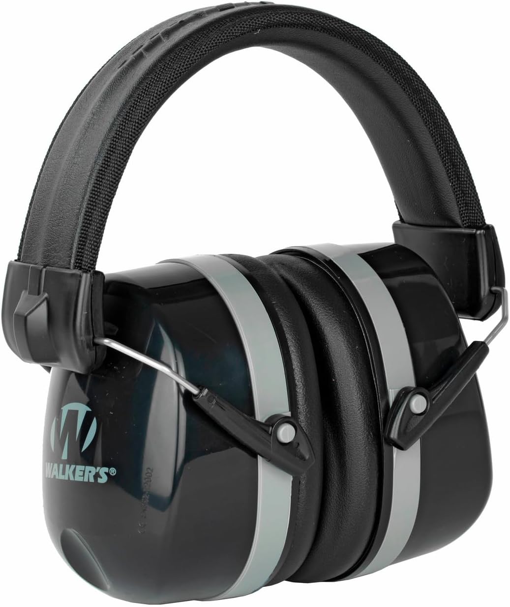 WALKER'S Premium Passive Folding Lightweight 32dB NRR Noise-Blocking Hunting Gun Range Shooting Hearing Protection Muff w