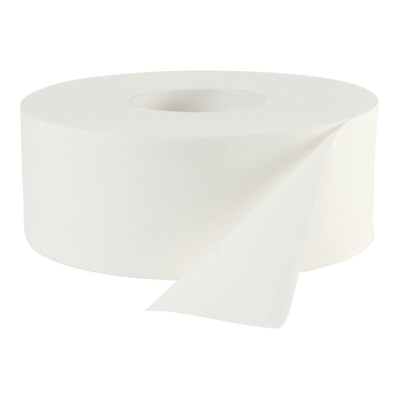 Boardwalk 6100 JRT Bath Tissue, Jumbo, Two-Ply, 1000 ft, White (Case of 12)