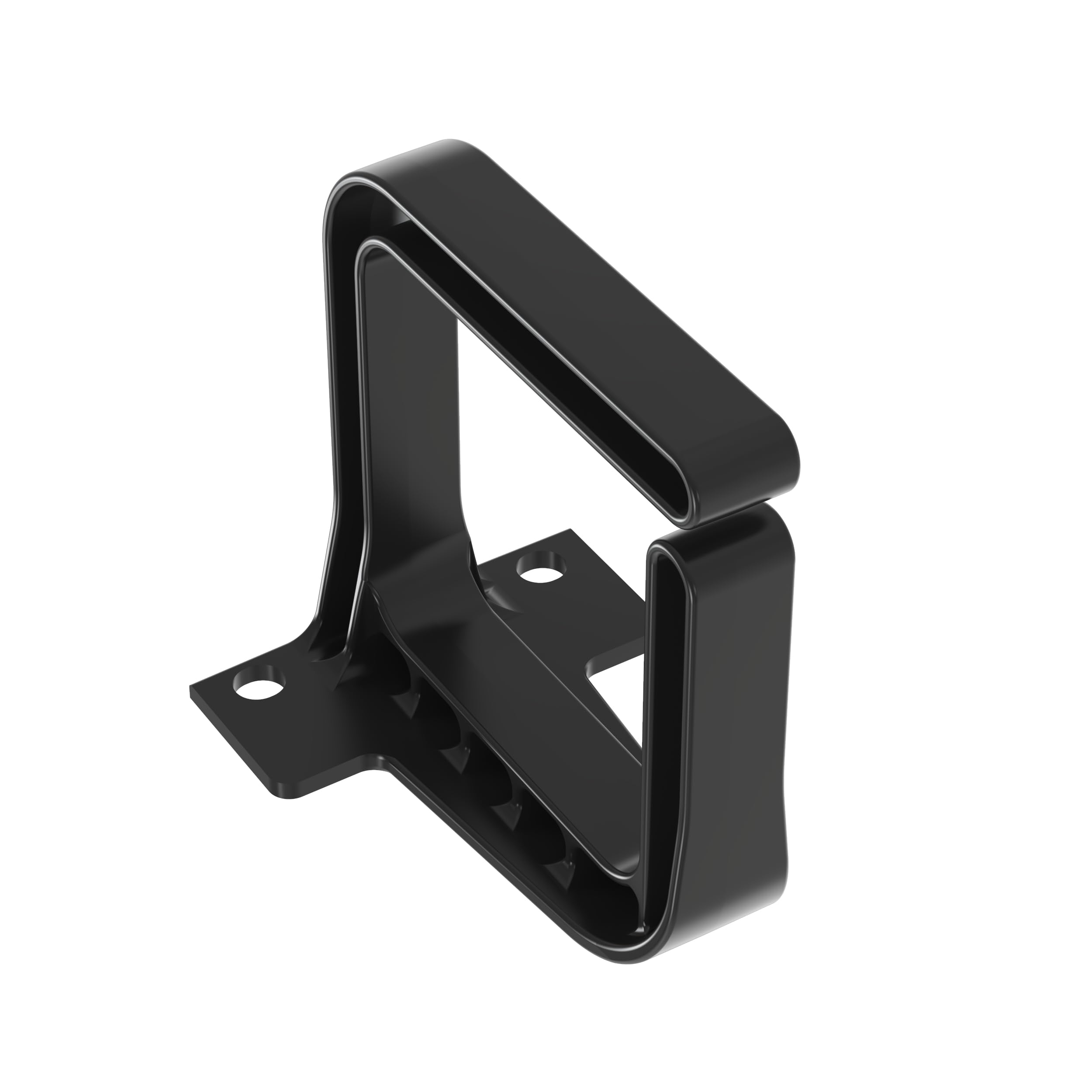 Panduit Vertical Cable Management D-Ring, Black Polycarbonate