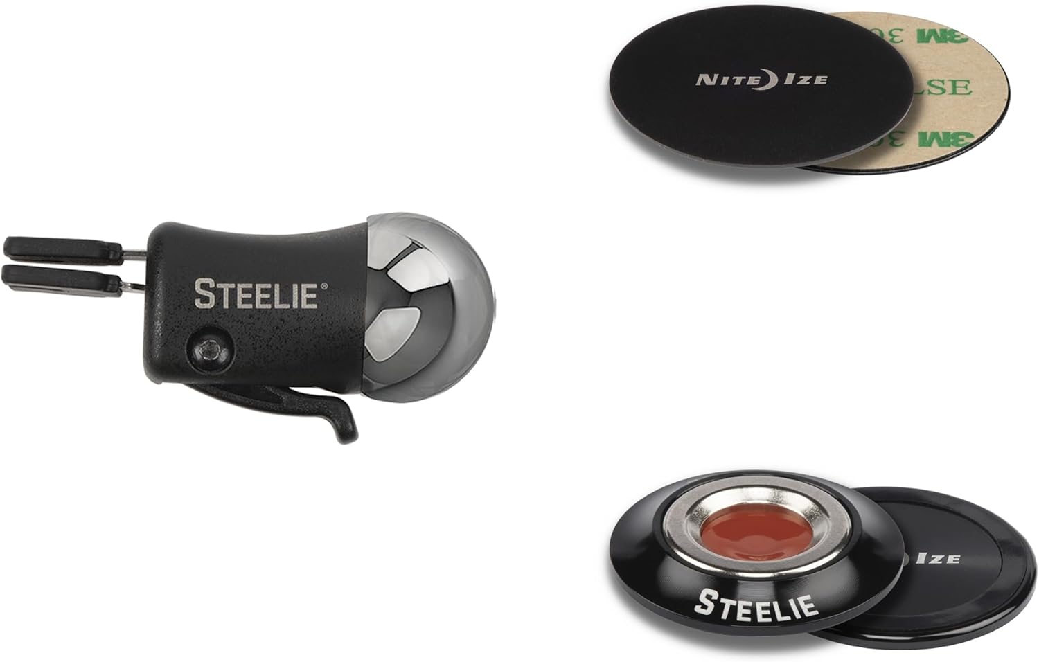 Nite Ize Steelie Vent Kit - Magnetic Phone Mount for Car Vents