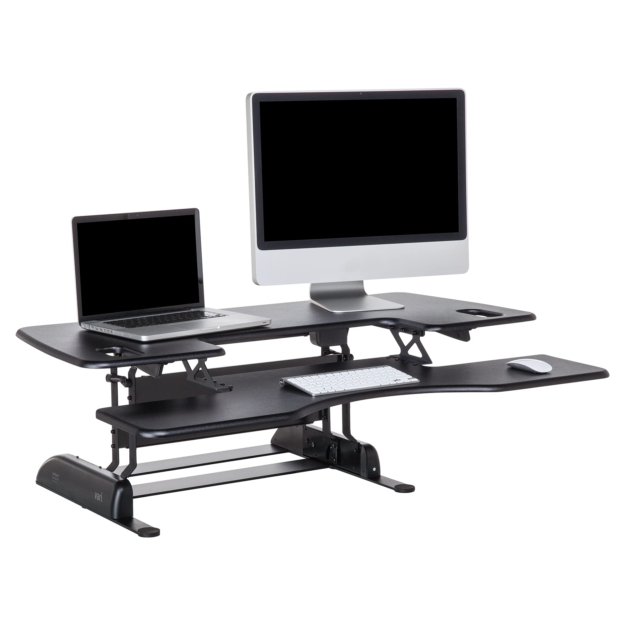 Vari - VariDesk Pro Plus 48 - Two-Tier Standing Desk Converter for Dual Monitors