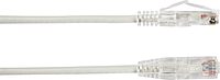 Black Box Slim-Net Cat.6 Patch UTP Network Cable - 1 ft Category 6 Network Cable for Patch Panel