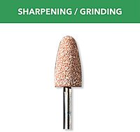 Dremel Aluminum Oxide Grinding Stone 1-Piece (1/8" Shank)