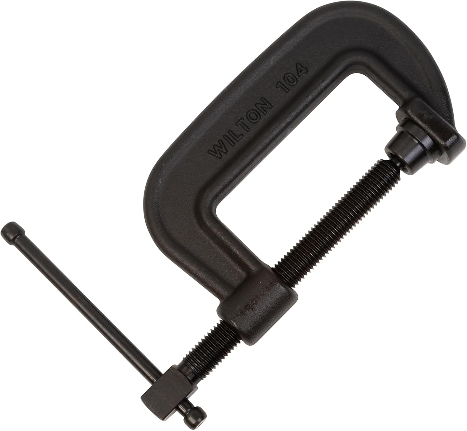 Wilton Brute Force C-Clamp, 3-3/4" Opening, 2-3/8" Throat, 10000 Lbs. Clamping Force (Model 104) 3-3/4 in. Pack of 1