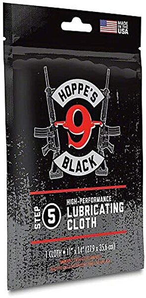 Hoppes HGLC Black Lubricated Cloth 14.00" x 11.00"