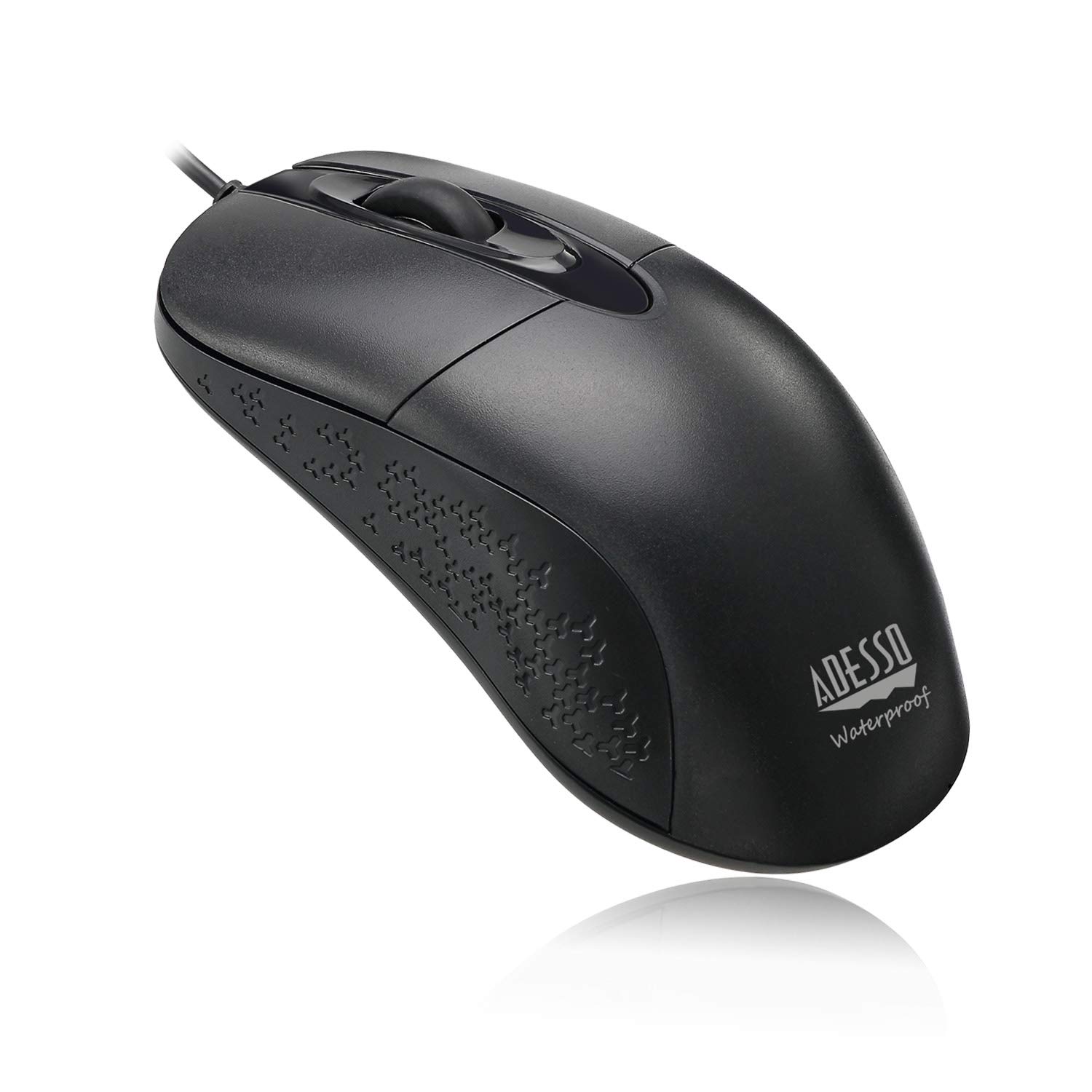 iMouse W4 Waterproof Wired Optical Mouse 1000 DPI USB Computer Mouse for Windows Mac IP66 Water Resistant Design