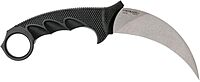 Cold Steel Steel Tiger 4.75'' Japanese Aus8A Stainless Steel W/ Stonewashed Finish Karambit Shape Fixed Blade Tactical