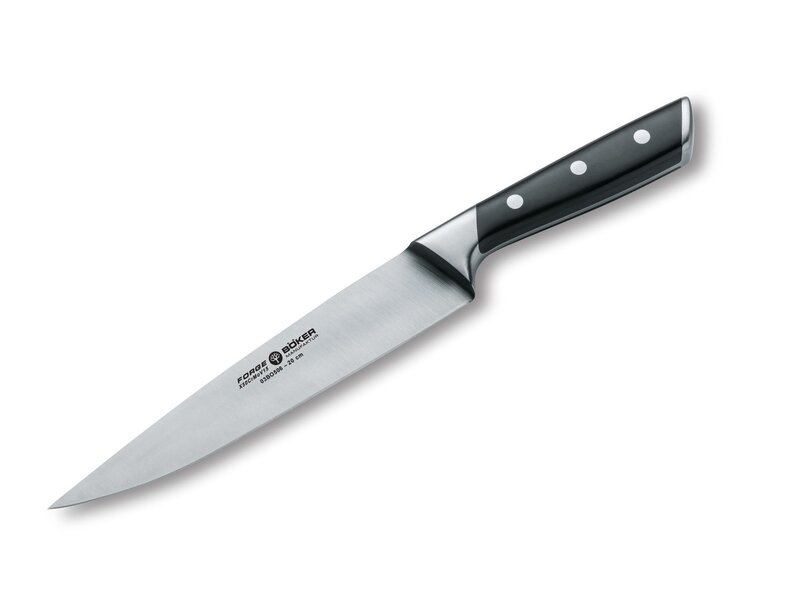 Boker Forge Vegetable Knife with 7 1/8 in. Blade, Black
