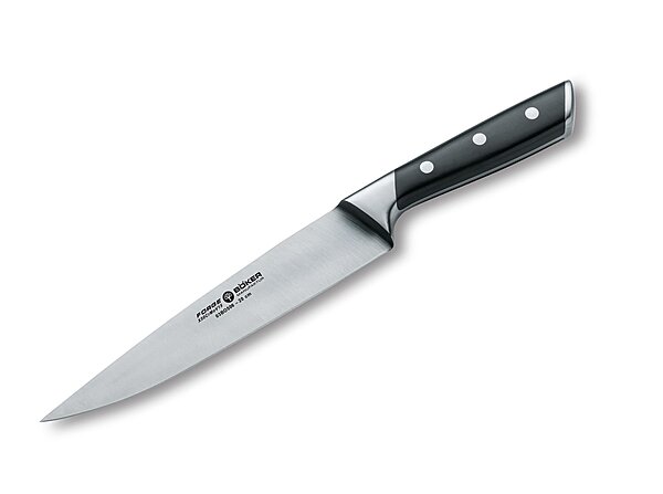 Boker Forge Vegetable Knife with 7 1/8 in. Blade, Black