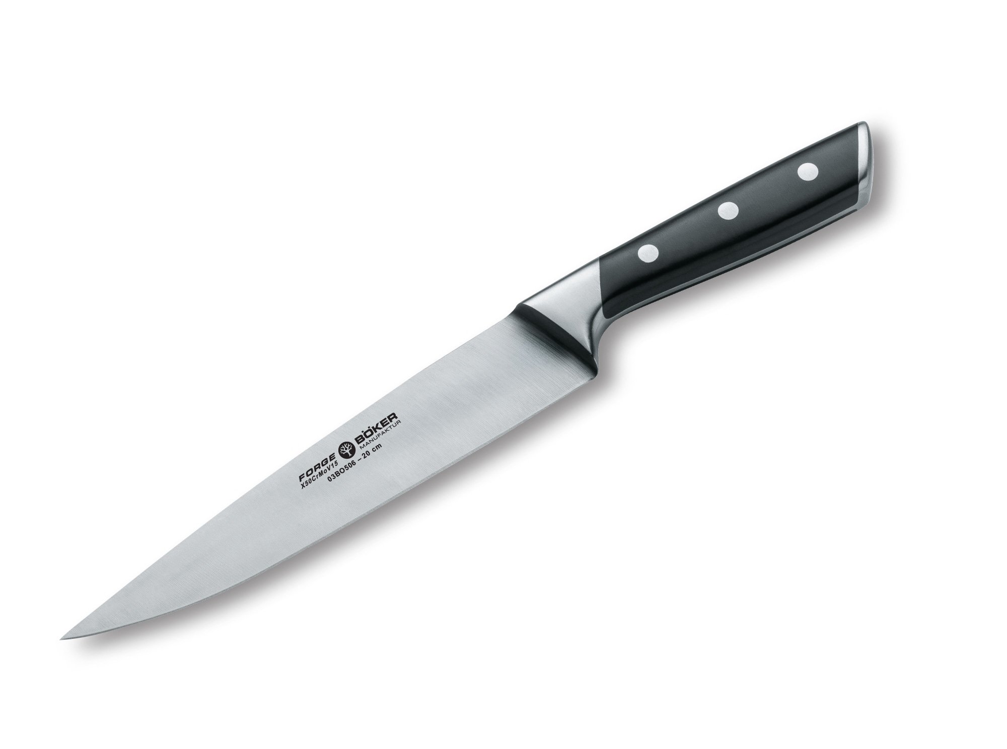 Boker Forge Vegetable Knife with 7 1/8 in. Blade, Black
