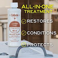 Collinite No. 855 Leather & Vinyl Wax, 16 Fl Oz - 1 Pack