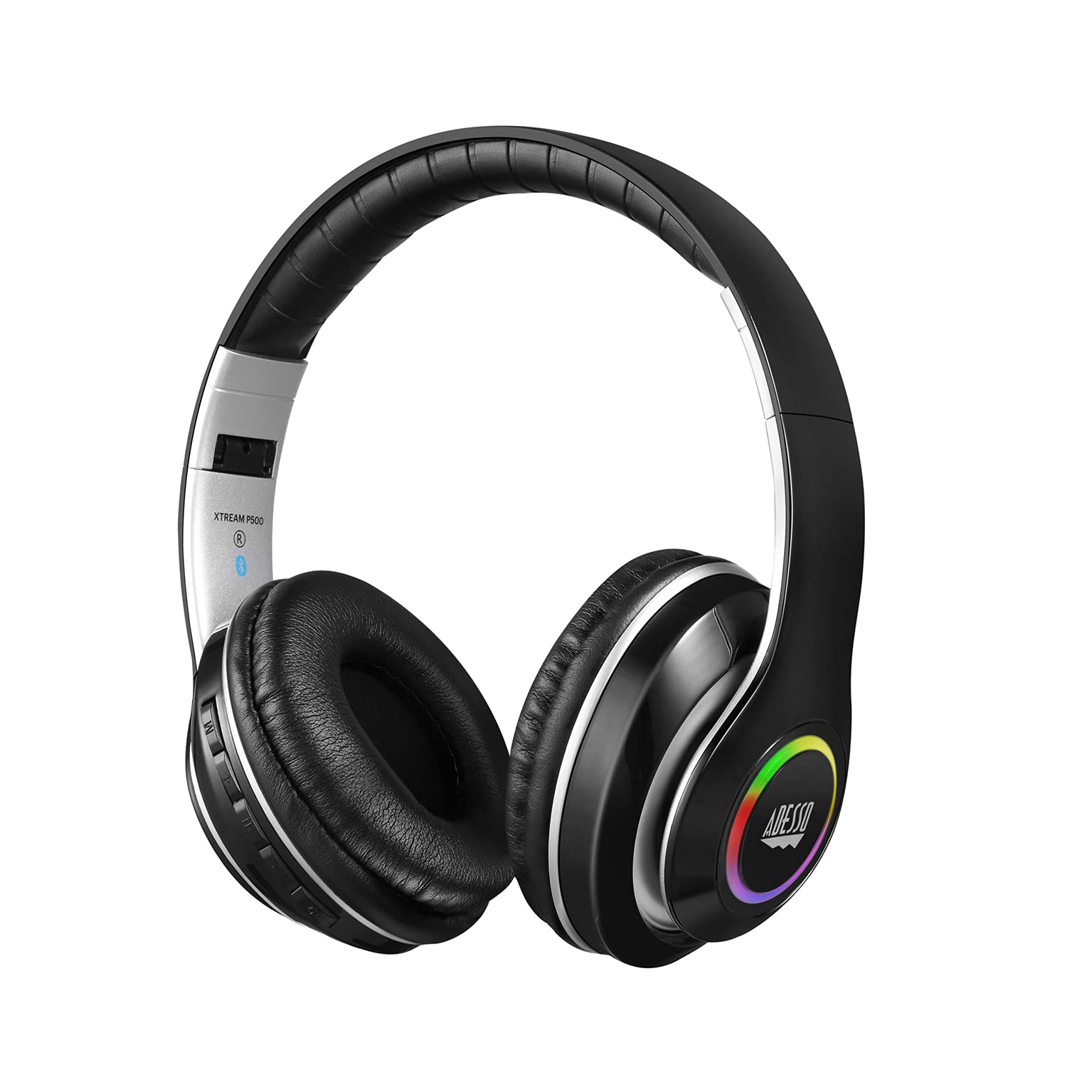 Adesso Xtream P500 - Bluetooth stereo headphone with built in microphone - 5.0 Bluetooth - 3.5mm jack - XTREAMP500