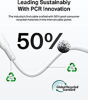 Belkin Eco Braided USB-A to USB-C Cable