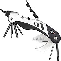 Real Avid Gun Tool - 18-In-1 Gunsmithing Shotgun & Rifle Multi Tool - Bit Driver, Torq Bits, Choke Tube Wrench, Allen Wrench