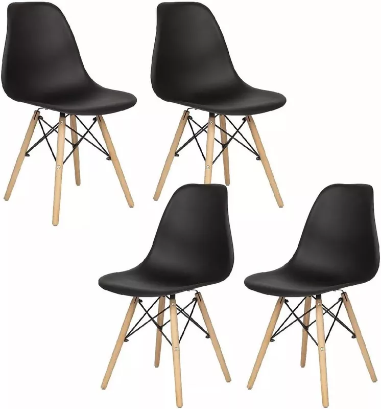 Sillas Ergonómicas para sala de espera 4 pcs