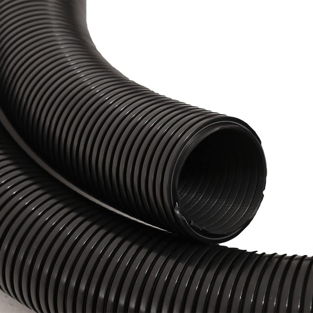 Trident Marine 10' Black Stern Flex Hose w/Transom Flange