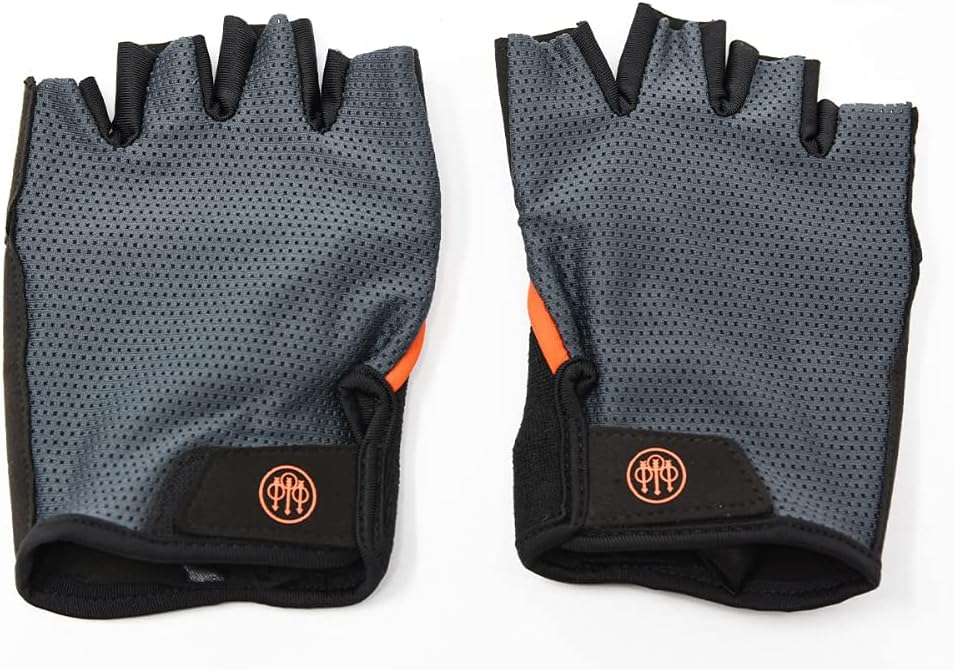 BERETTA Unisex Lightweight Fingerless Shooting Mesh Gloves
