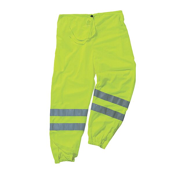 Ergodyne GloWear 8910 Class E ANSI High-Visibility Lime Reflective Safety Pants