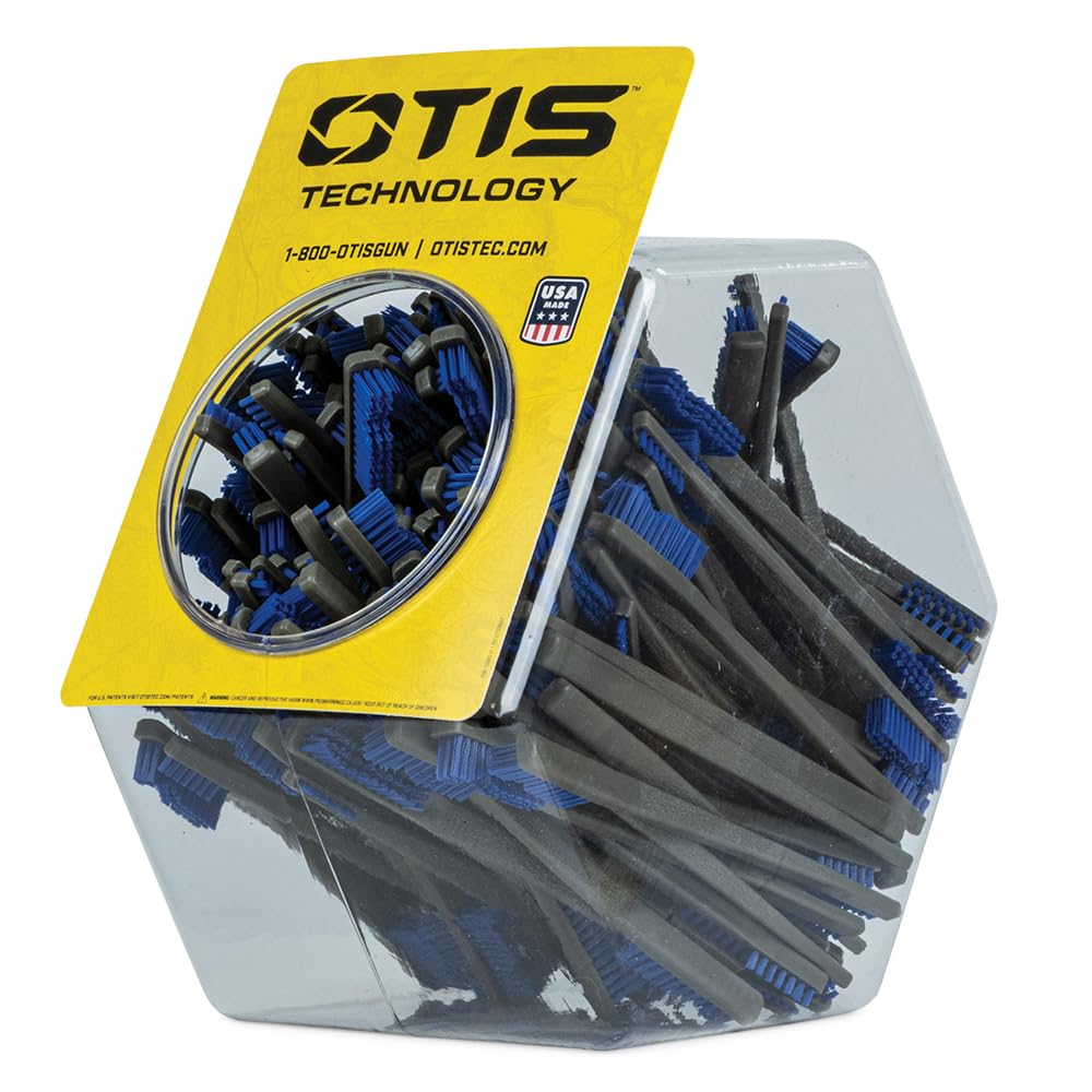 Otis Technologies Canister POP AP Brushes (150 Piece), Blue Nylon, One Size (AD-1080-316BLU)